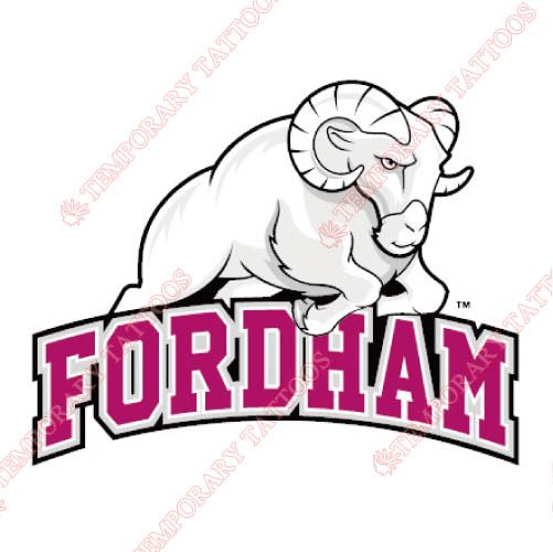 Fordham Rams Customize Temporary Tattoos Stickers NO.4408